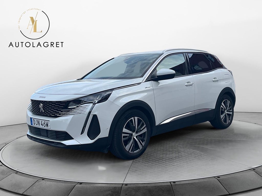 Peugeot 3008 HYBRID4 300 EAT Allure Navi Euro6 Moms Leasbar 