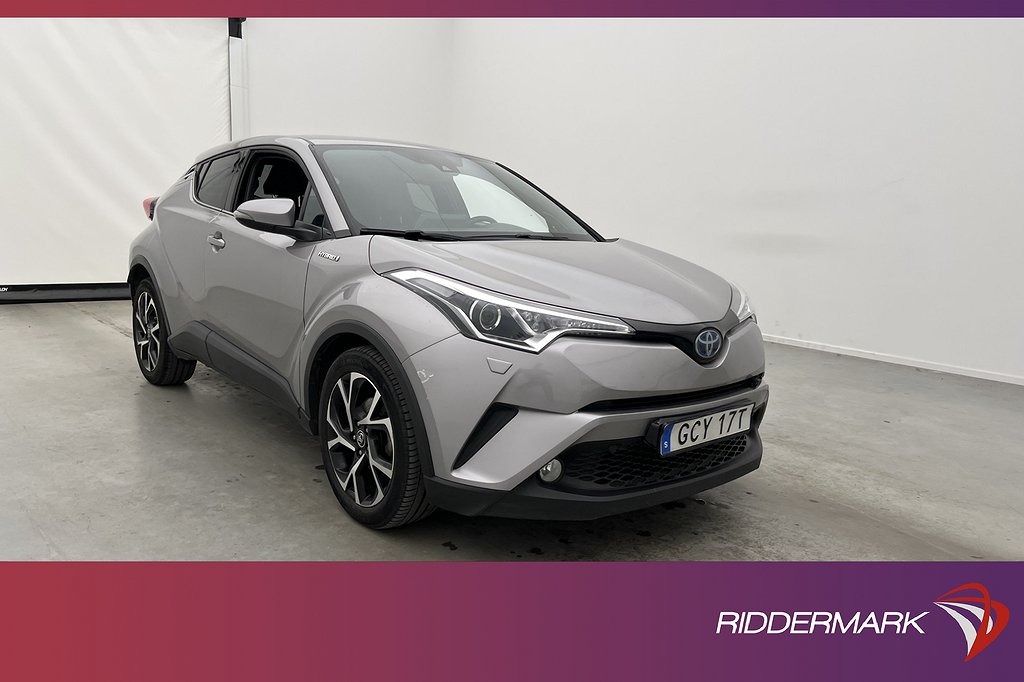 Toyota C-HR Hybrid 122hk X-Edition M&K-Värm JBL Skinn Kamera