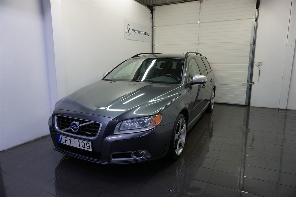 Volvo V70 2.5T Flexifuel DRIVe Geartronic, R-Design, 2 Brukare, M-Värm 231