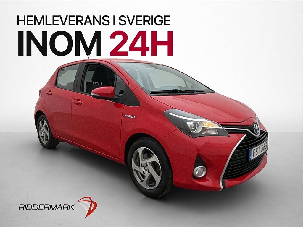 Toyota Yaris Hybrid Active Backkamera Endast 0.33l/mil