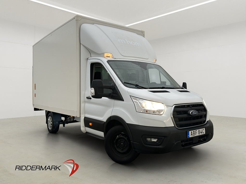 Ford transit 350 BAKGAVELLYFT Ny-Kamrem Värmare CARPLAY MOMS