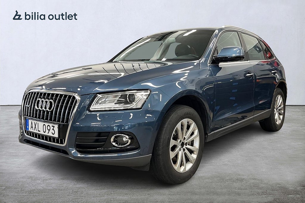 Audi Q5 2.0 TDI quattro Design 190hk Värmare Drag Nyservarad 