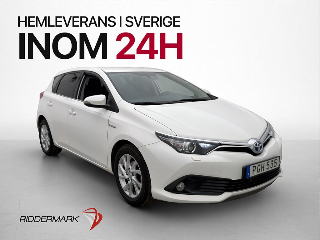 Toyota Auris Hybrid Active Värmare Kamera Keyless 0.36L/Mil