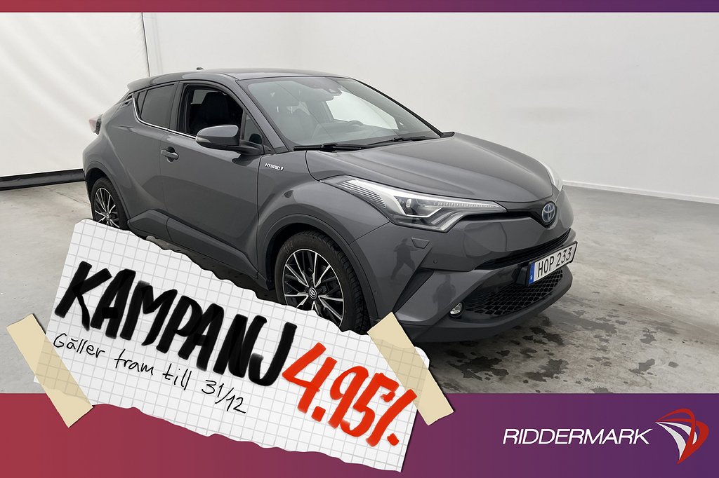 Toyota C-HR Hybrid Executive JBL Kamera Skinn 4,95% Ränta