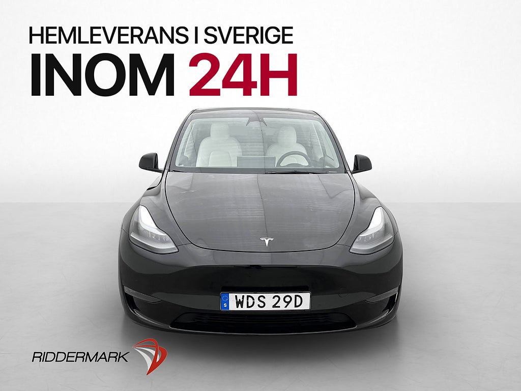 Tesla Model Y Long Range AWD Autopilot Ljus Interiör MOMS