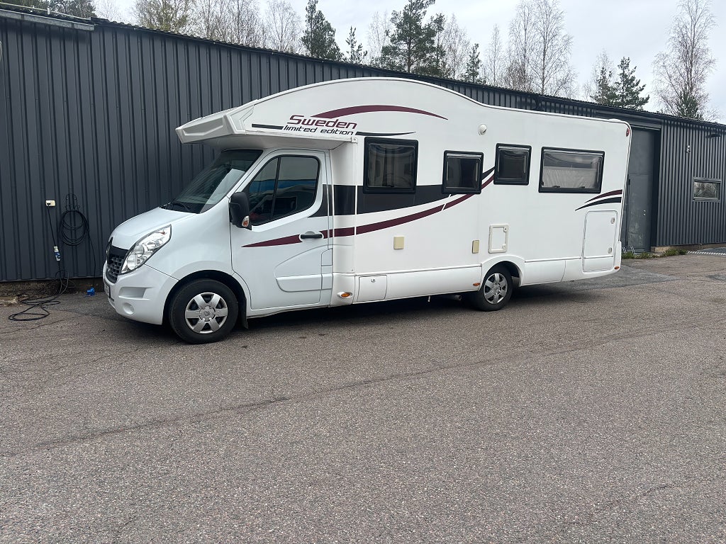 RIMOR Sweden Edition Långbädd/ 3500 Kg / 5 Bältade / Solcell /Taksäng