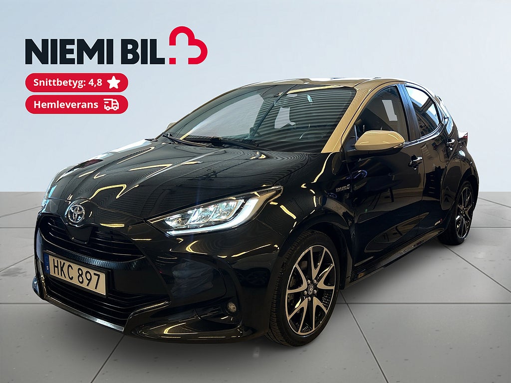 Toyota Yaris Hybrid CVT Style Kamera/MoK-Värm/Rattvärme/JBL-Ljud/SoV