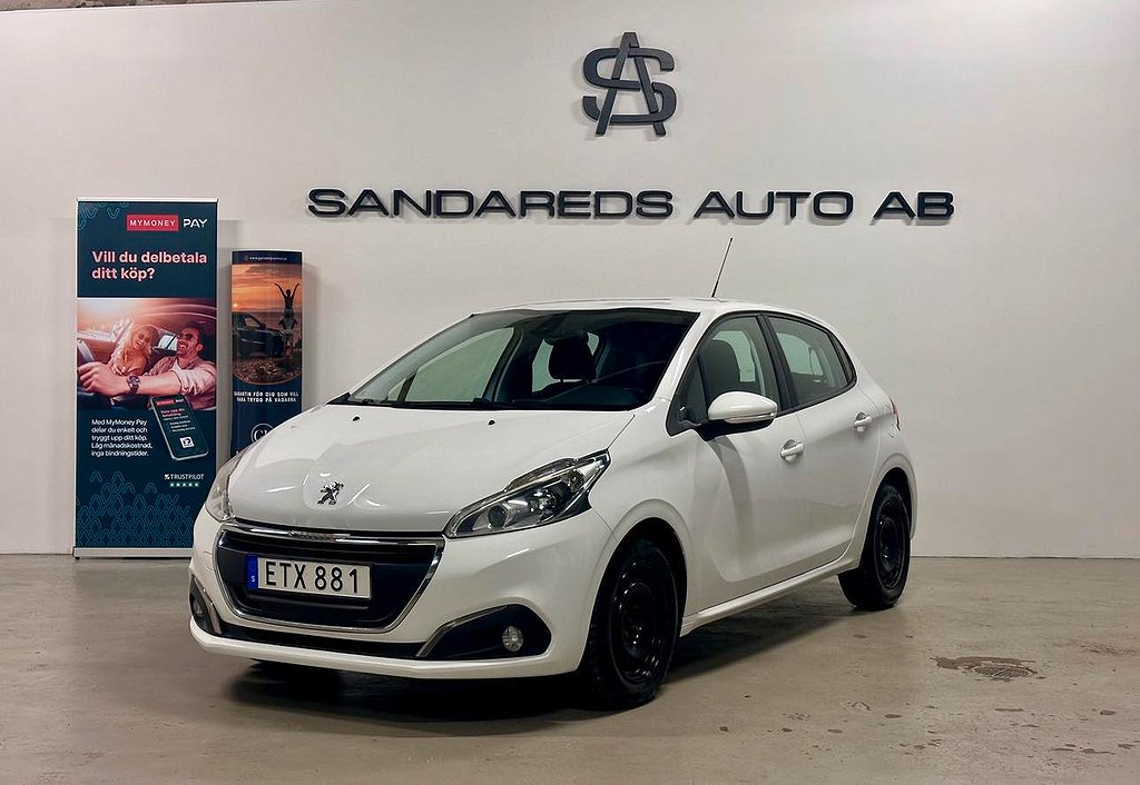 Peugeot 208 5-dörrar 1.2 VTi Euro 6, NY BESIK, NY SERVAD.