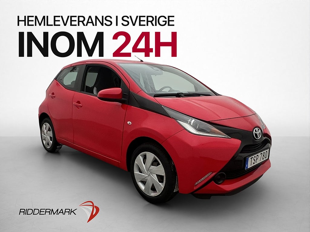 Toyota Aygo 1.0 VVT-i 69hk X-PLAY 2-Brukare 0.42 l/mil