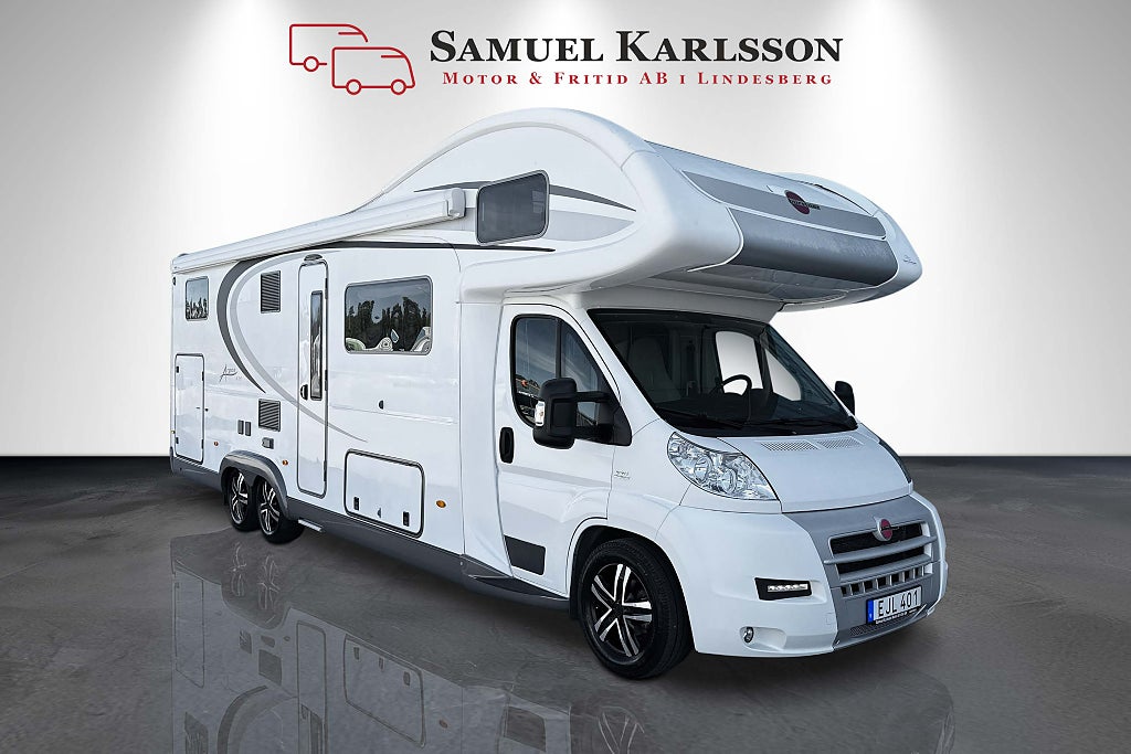 Bürstner Argos 747 ALDE/6-bältad /7 Bäddar / Ugn/ Solcell/ BRA UTRUSTAD 
