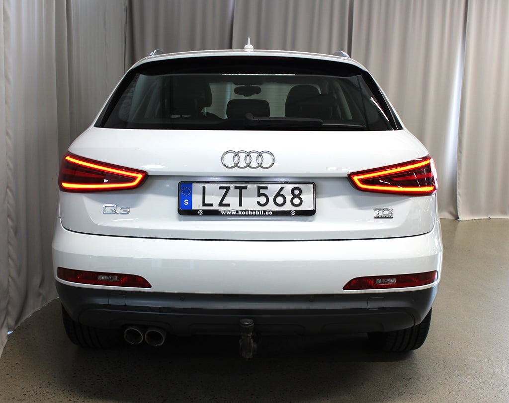 Audi Q3 2.0 TDI 177HK, quattro S Tronic, Dragkrok, S&V-hjul