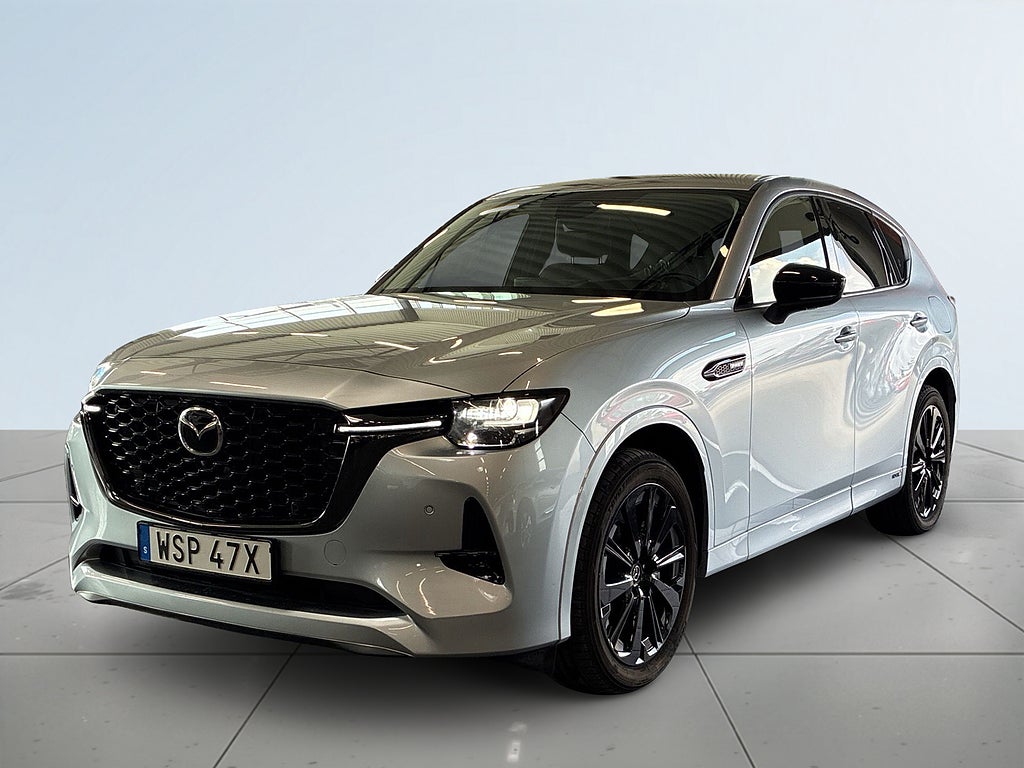Mazda CX-60 PHEV Homura S&V-hjul/Skinn/Elstolar/BOSE/360kam/MOMS