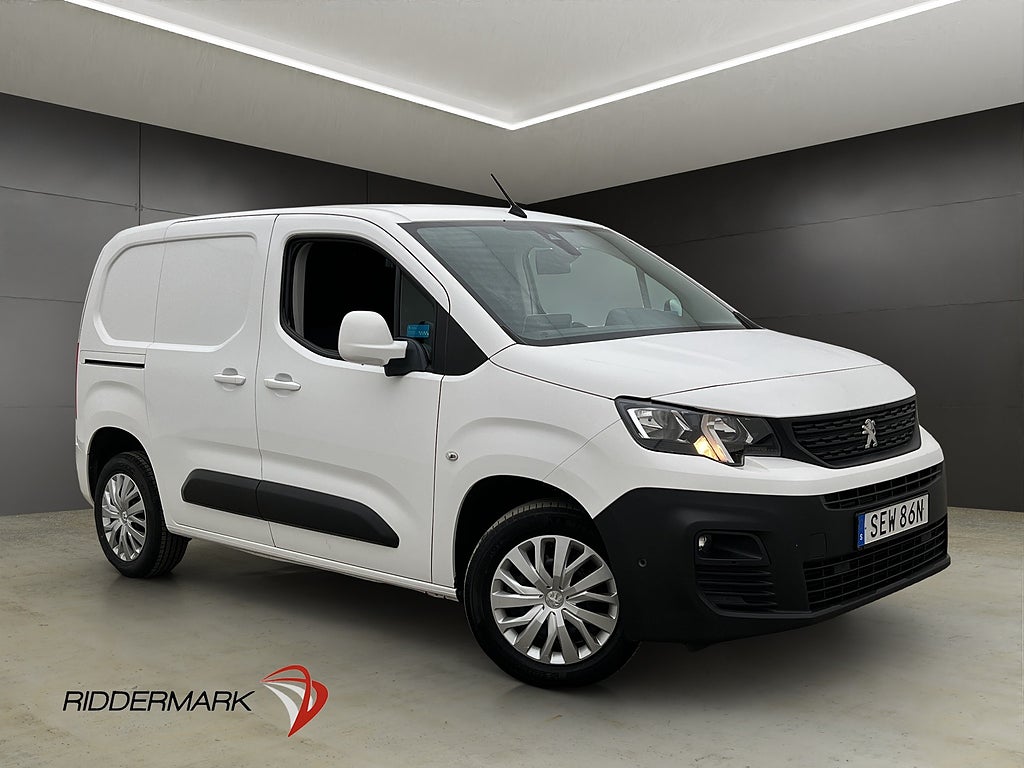 Peugeot Partner 1.5HDi Värmare Drag B-Kamera CARPLAY Moms