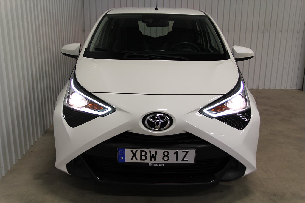 Toyota Aygo 5-dörrar 1.0 nybesiktigad, "SÅLD!