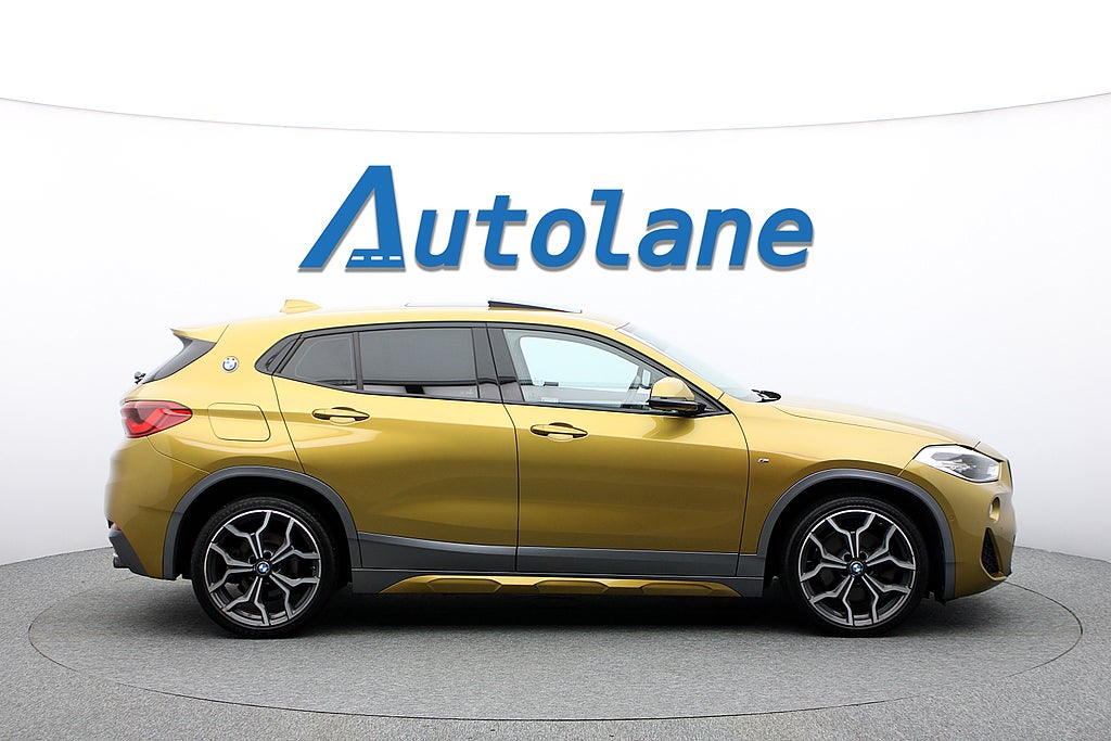 BMW X2 xDrive20d M Sport, Panorama, Dragkrok, HUD, Skinn 190hk
