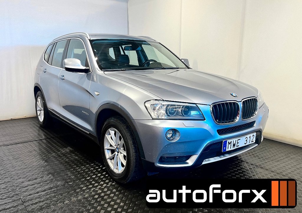 BMW X3 xDrive20d AUT 184HK VÄRMARE DRAG KAMERA P-SENSORER