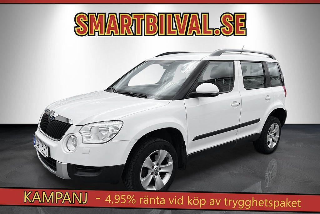 Skoda Yeti 2.0 TDI 4x4 Ambitio K-Rem bytt Aut Drag Nybes Prissänkt