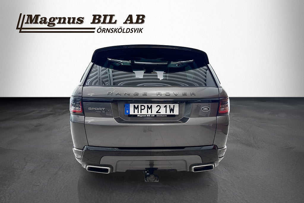 Land Rover Range Rover Sport P400e HSE Drag Värmare Meridian Pano HUD Sov Hjul miniatyr 5