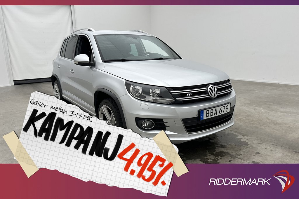 Volkswagen Tiguan 4M 180hk R-Line M-Värmare B 4,95% Ränta