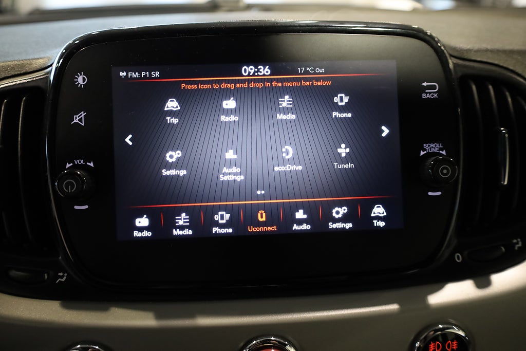 Fiat 500C 1.2 CAB AUT Lounge PDC Blåtand K-rems bytt 2021