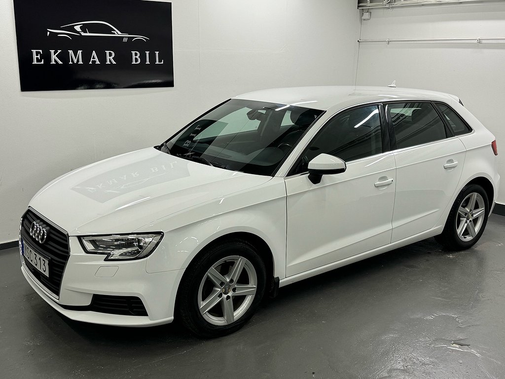 Audi A3 Sportback 1.5 TFSI COD Proline|NyServ|CarPlay|1Ägare