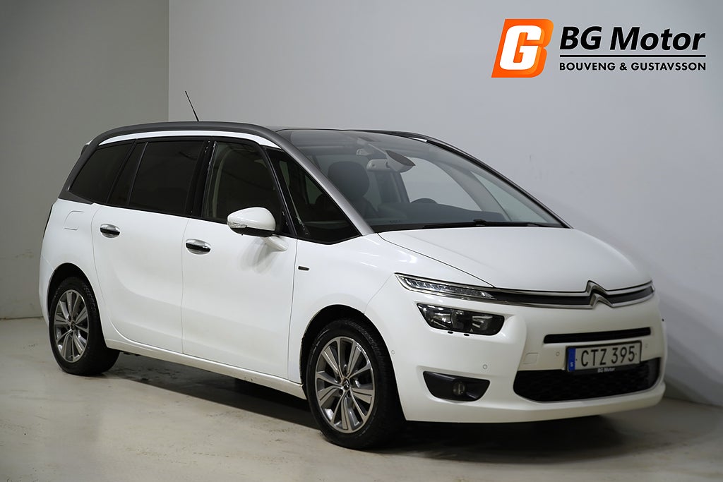 Citroën Grand C4 Picasso 1.6 HDi 116HK 7-sits/Pano/Backkamera/Massage