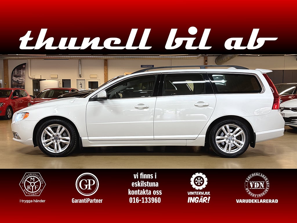 Volvo V70 D4 AWD Dynamic Edition Aut 163HK-VHJUL-DRAG-VÄRMARE MM