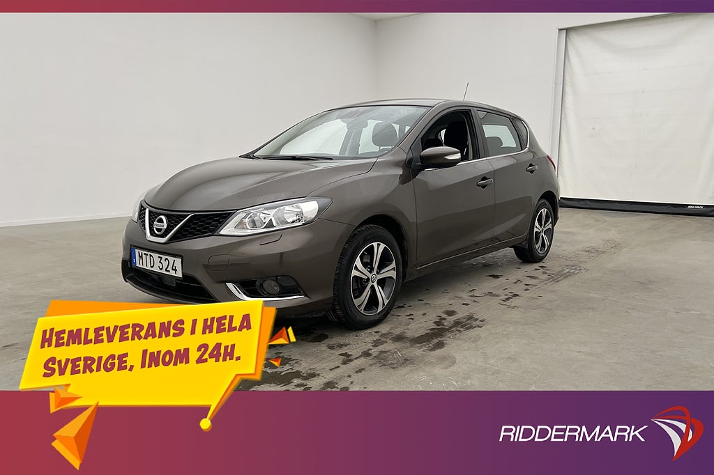 Nissan Pulsar 115hk Acenta 2-Brukare M-Värm Kamera Navi Drag