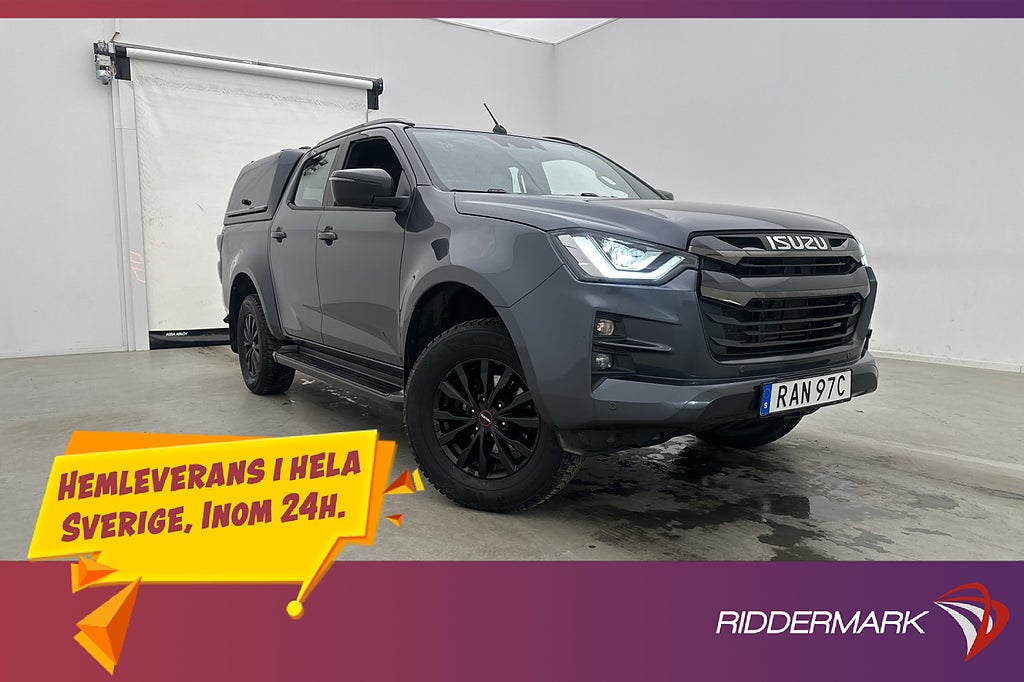 Isuzu D-Max XRX 1.9 CNG 4WD Värm Drag Diff Skinn Kåpa Moms