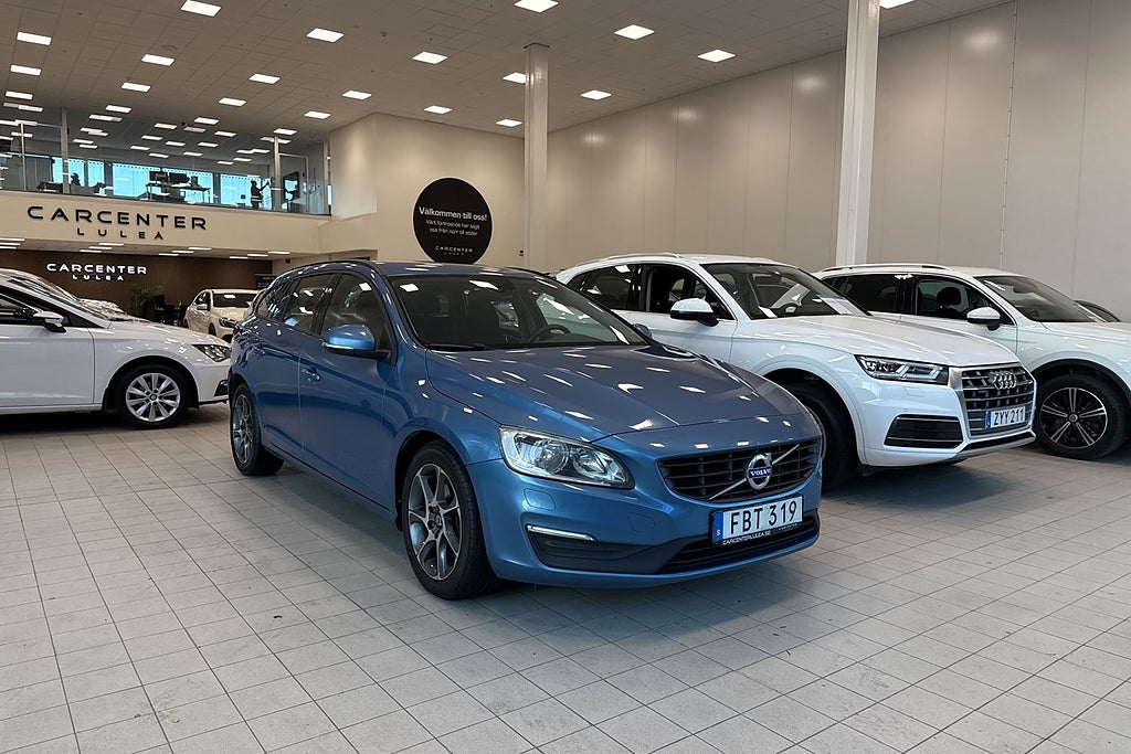 Volvo V60 D2 Automat P-Sensor/Bluetooth/Värmare/Drag/Kamremsbytt
