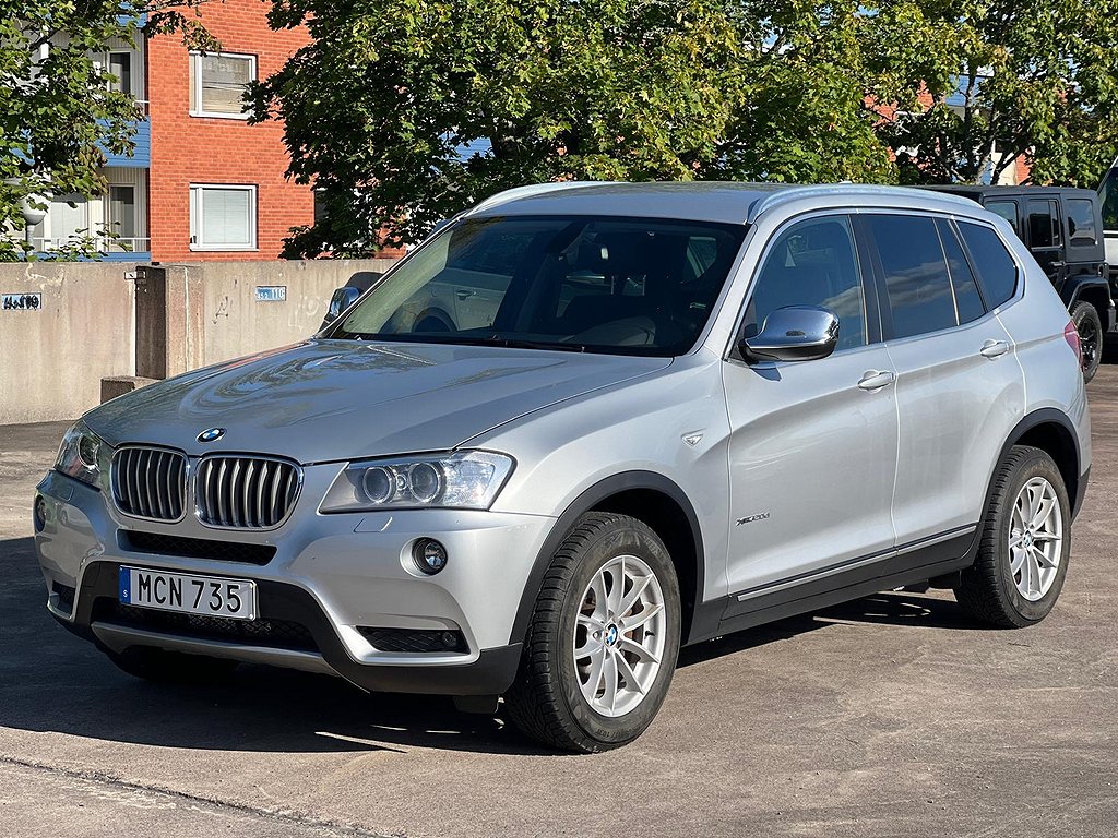 BMW X3 xDrive20d Steptronic 184hk Keyless Dragkrok PDC