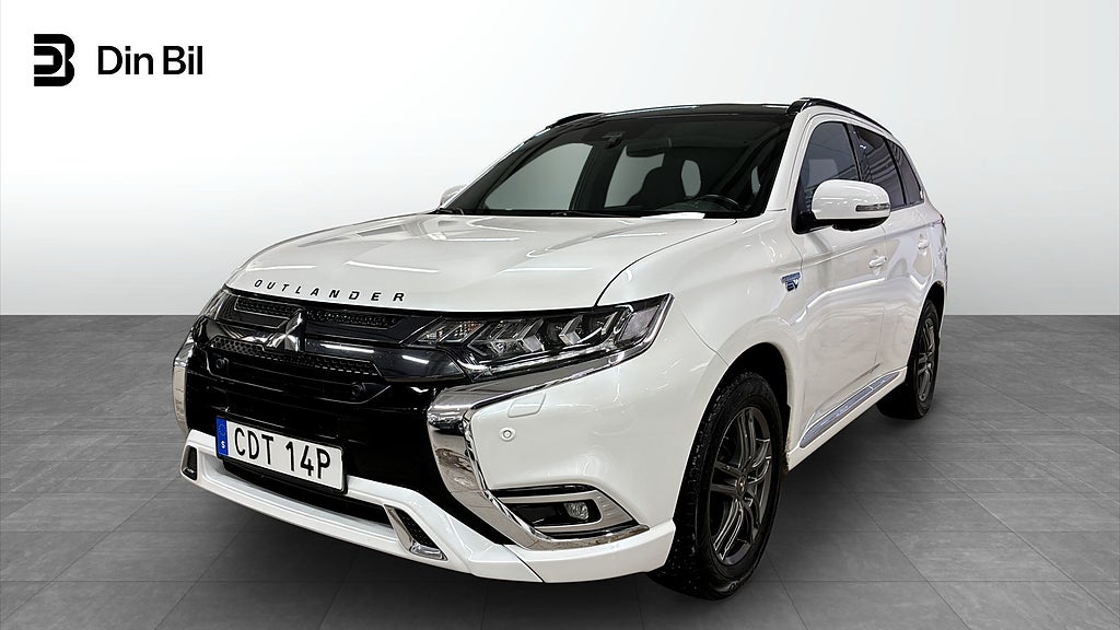 Mitsubishi Outlander S-Edition 224 hk CVT inkl. Vinterhjul | Panoramagl