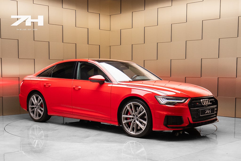Audi S6 350hk Sedan B&O 360°Matrix Massage Vent. Stolar