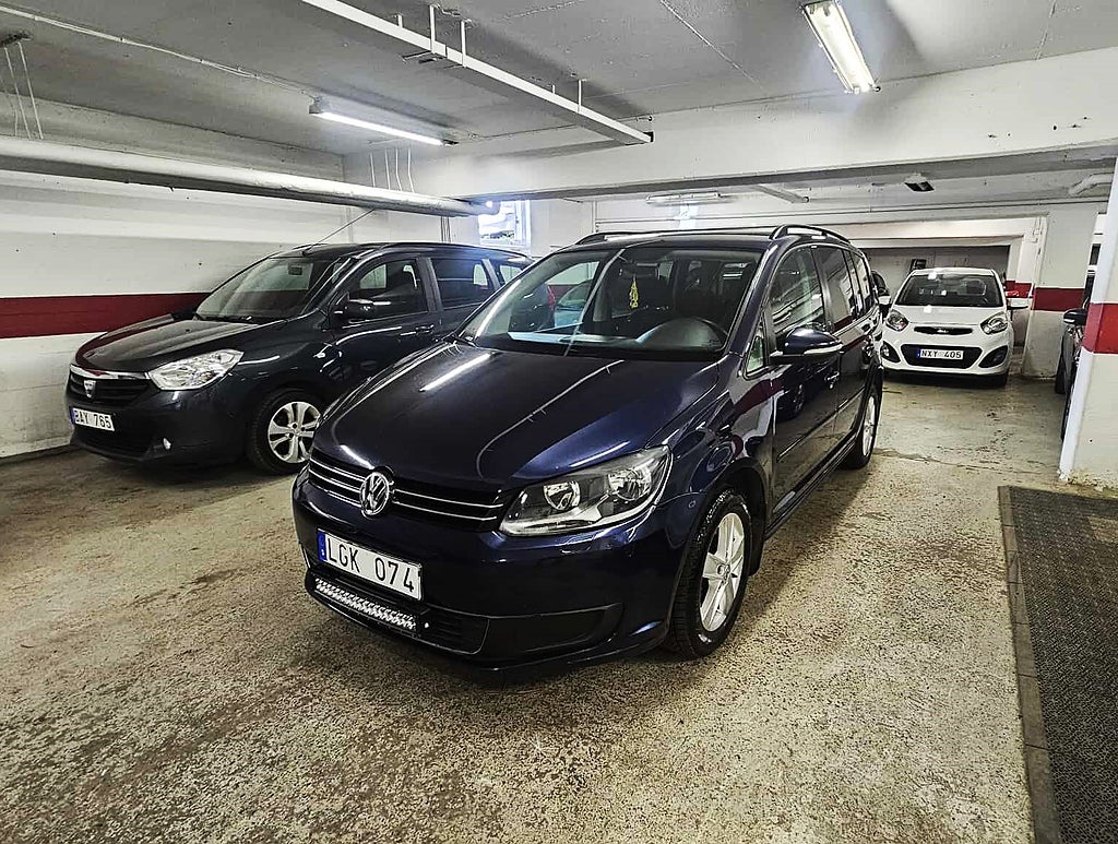 Volkswagen Touran 7-seater 1.4 TGIEcoFuelMasters Ny Besiktat