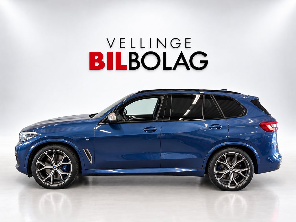BMW X5 M50d Innovation Drag Värmare Pano HUD H/K 360 kamera