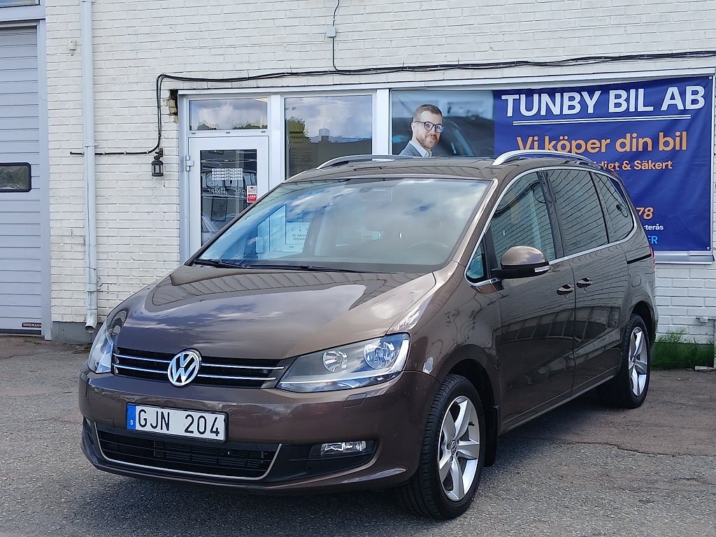 Volkswagen Sharan 2.0 TDI Masters Auto/7-Sits/Pano/Kam/Kambyt/Drag/D-Värm