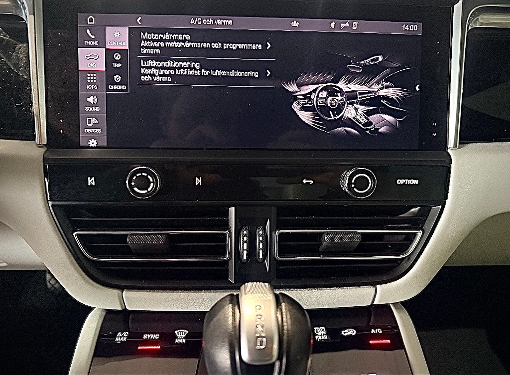 Porsche Macan S PDK 380hk Sport Chrono Glastak Värmare Läder Drag - bild 29