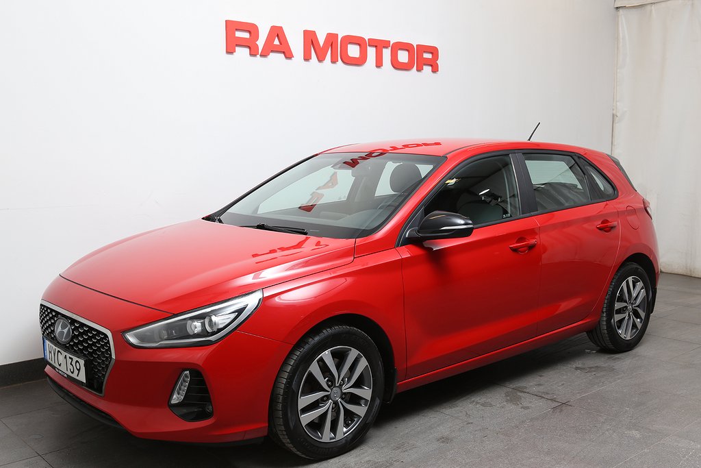 Hyundai i30 1,4 T-GDi 140hk Comfort 5D Kamera Motorv 2018