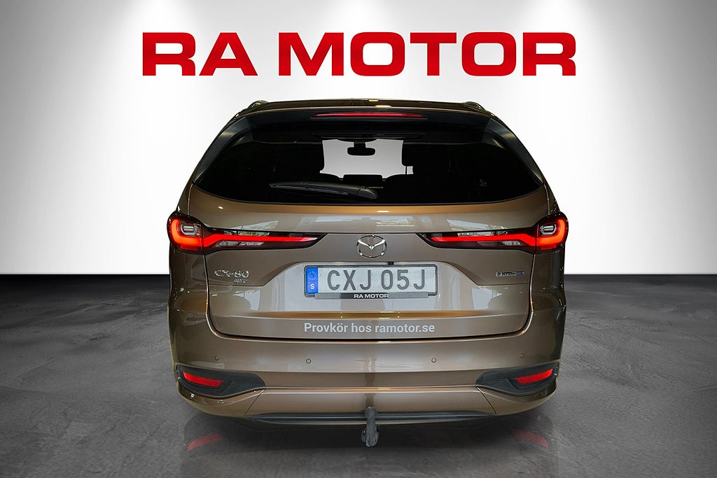 Mazda CX-80 PHEV | DRAG | 6-Sits | HOMURA PLUS | MOMS/VAT |DEMO