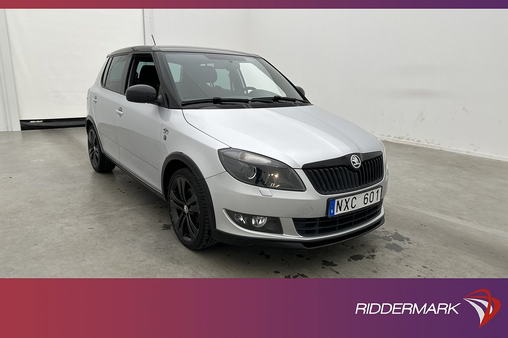 Skoda Fabia 1.2 TSI 105hk Monte Carlo Sensorer Låg-Skatt