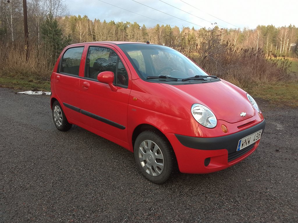 Chevrolet Matiz Fint skick. Sommar- och vinterdäck (Dubb)