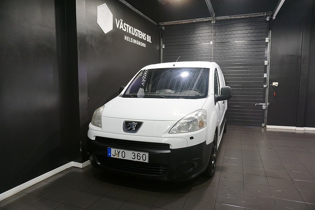 Peugeot Partner Van Utökad Last 1.6 HDi Manuell, Skinn, Drag 90hk