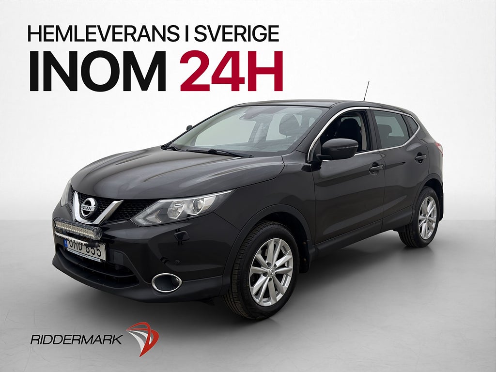 Nissan Qashqai 1.2 115hk Acenta M/K Värm Drag Bluetooth