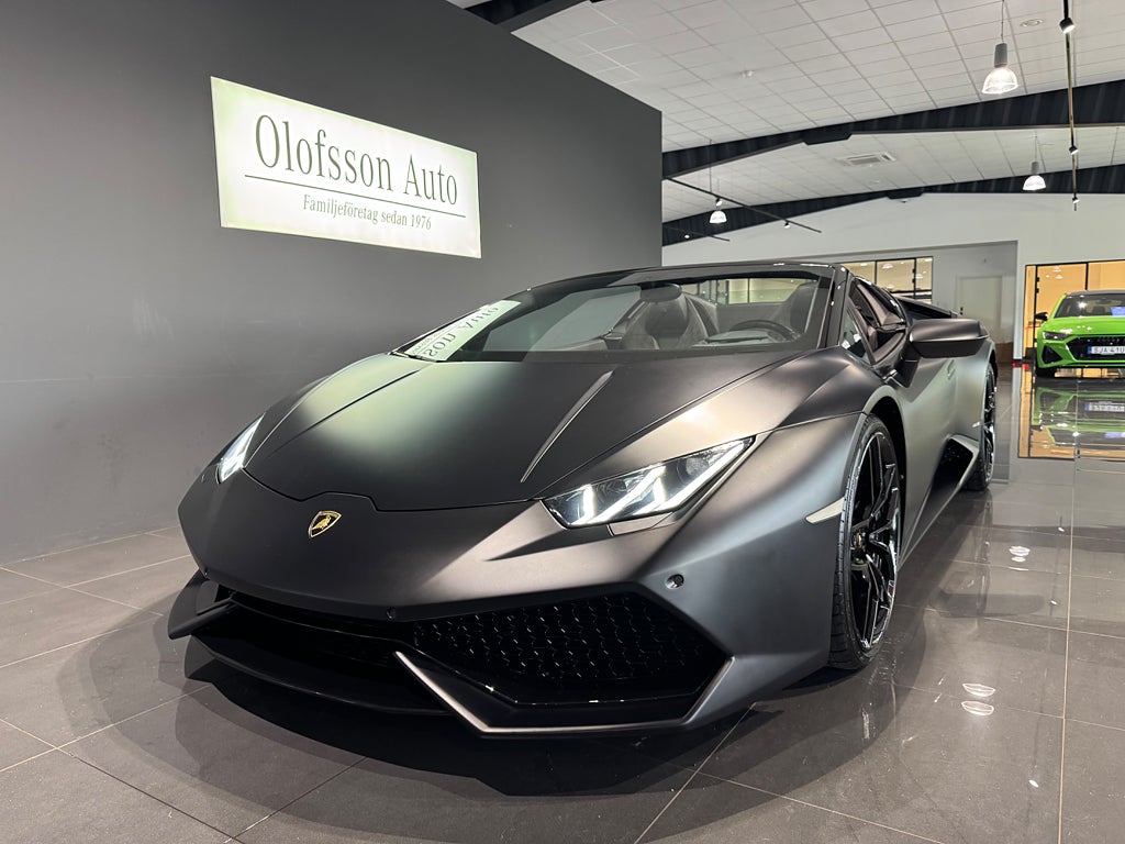 Lamborghini Huracán LP 610-4 Spyder Sportavgas Sensonum Lift - bild 21