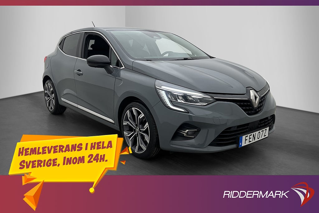 Renault Clio 1.0 TCe Intens Kamera Navi Halvskinn CarPlay