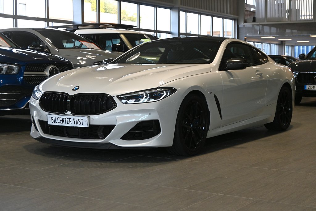 BMW M850i xDrive Coupé 530hk M Teknologi Carbon B&W Sv-Såld