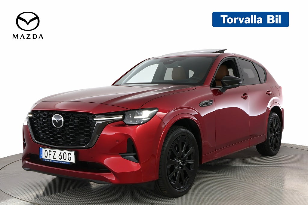 Mazda CX-60 PHEV 327HK Homura Plus Skinn Pano BOSE 360° | DEMO MOMS