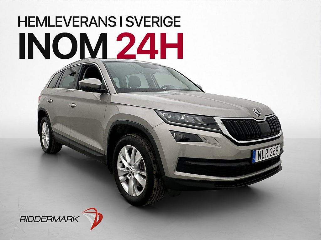 Skoda Kodiaq TSI 4x4 Businessline Pano Canton P-Värmare Drag