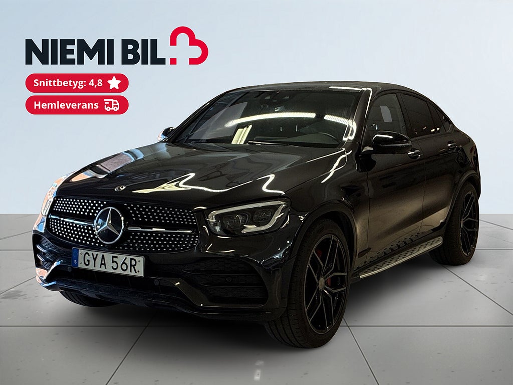 Mercedes-Benz GLC 400 d Coupé 4M AMG Line Drag 360° Dvärme Burmester S&V