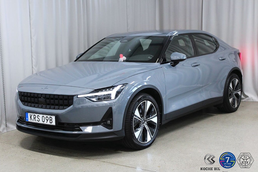 Polestar 2 Long Range Single Motor, Pilot, Dragkrok, S&V-hjul